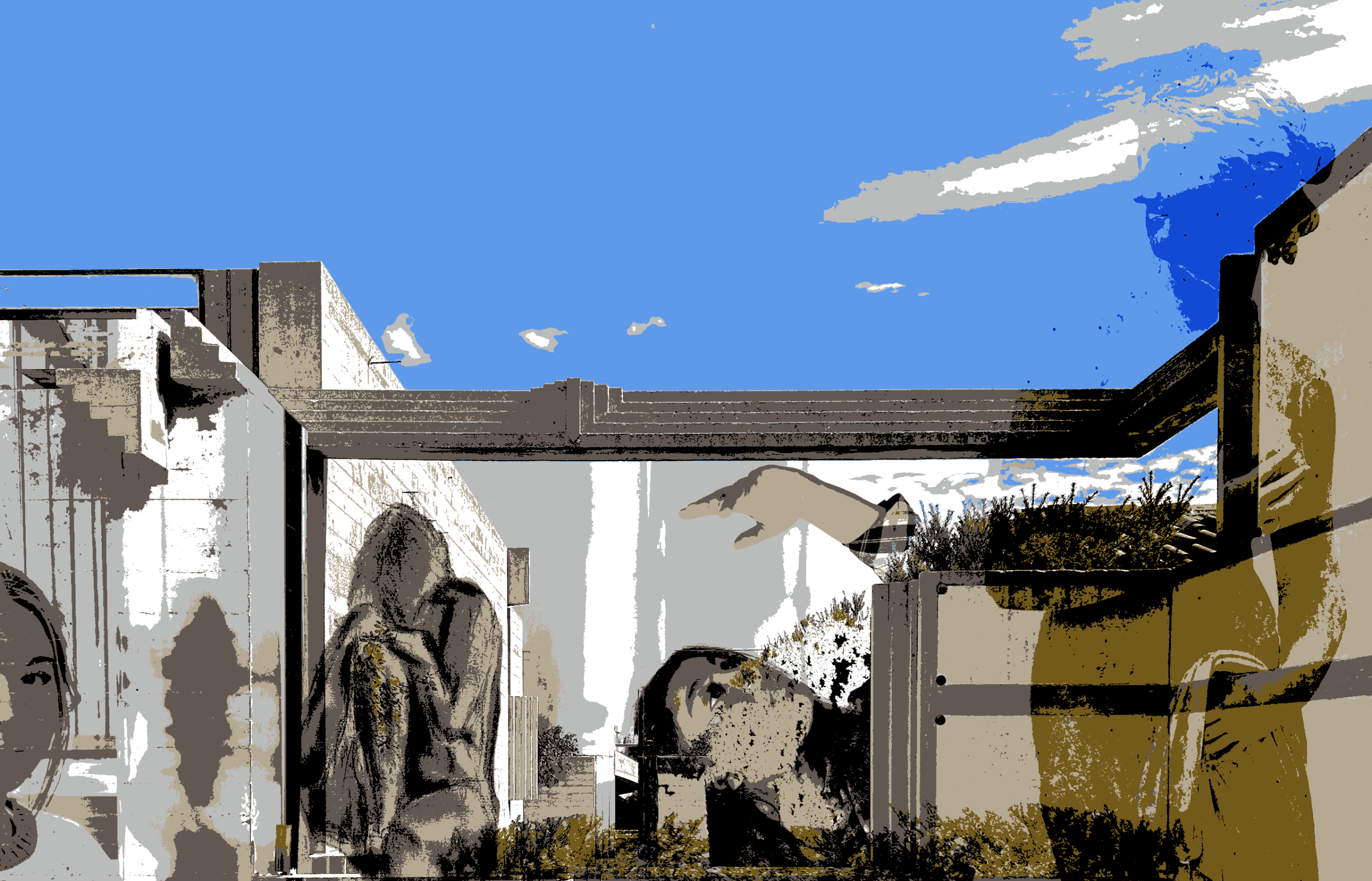 Original image with 8 colors.